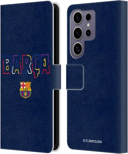 Miniatura 57 de Head Case Designs Funda de piel con licencia oficial del FC Barcelona Barca Crest Graphics para Samsung Galaxy A06 4G