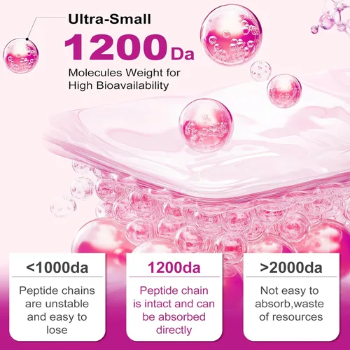 Miniatura 5 de Colágeno hidrolizado para mujeres, péptidos de colágeno múltiple, cápsulas blandas complejas, 2000 mg, suplemento de colágeno tipo I II III V X