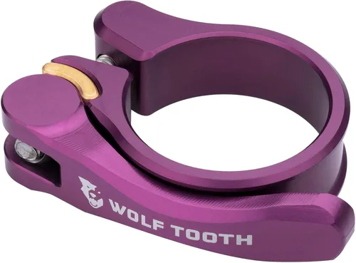 Miniatura 3 de Wolf Tooth Abrazadera de tija de sillín de liberación rápida QR - 1.126 in, verde