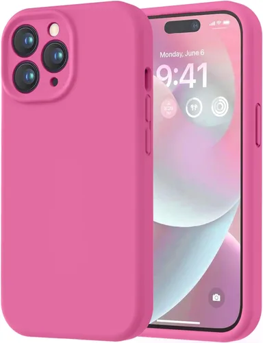 Miniatura 114 de LOVE 3000 Compatible con Funda para iPhone 15, [Cámara de Cobertura Completa de Silicona Suave] [Protección contra Caídas de 8 pies], Forro de Negro