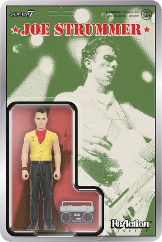 Miniatura 15 de Super7 Johnny Ramone - Figura de acción de Johnny Ramone de 3.75" con accesorio, colección de música clásica, coleccionables y juguetes retro