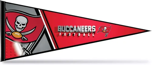 Miniatura 19 de Rico Industries NFL Football Primary 12" x 30" Felt Wall Décor Pennant - Great for Home/Bed Room/Man Cave Décor