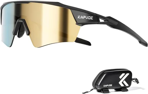 Miniatura 20 de KAPVOE Gafas de ciclismo fotocromáticas para hombres y mujeres, gafas de sol deportivas con protección UV, gafas de bicicleta de montaña, MTB