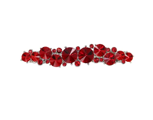 Miniatura 17 de Faship AB Premium Rhinestone Crystal Floral Pequeño Pasador De Pelo Clip