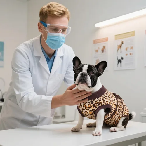 Miniatura 4 de Kuoser Traje de cirugía para perro, cómodo traje de recuperación para perros hembras para cirugía, mameluco protector posoperatorio, alternativa