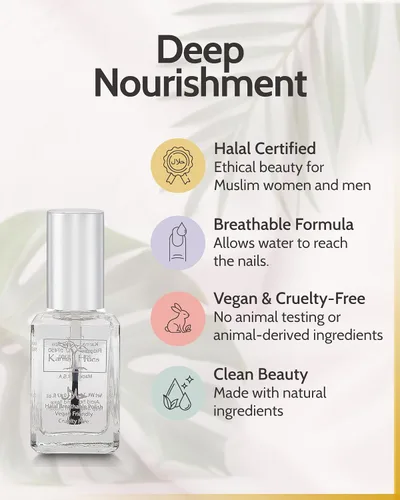 Miniatura 2 de Esmalte de uñas con certificado Halal de Karma - Verdaderamente transpirable, libre de crueldad animal y vegano - Esmalte de uñas permeable al