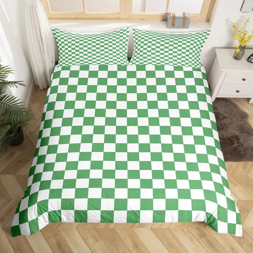 Miniatura 20 de Manfei Juego de ropa de cama de silueta de ciervo, tamaño individual, funda de edredón con patrón de flechas y cuernos con 1 funda de almohada