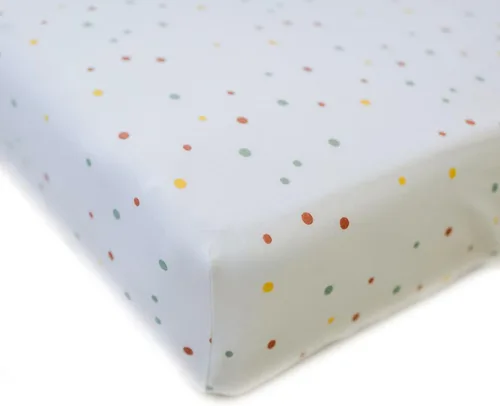Miniatura 6 de Ecolino Sábana bajera ajustable para cuna, 100% algodón orgánico, para niños y niñas. Se adapta a colchones estándar para cuna y niños pequeños, Azul