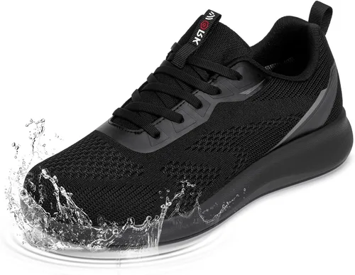 LARNMERN Zapatos de trabajo para hombres antideslizantes para cocinero, zapatos de cocina, impermeables, antideslizantes, zapatos trabajo,
