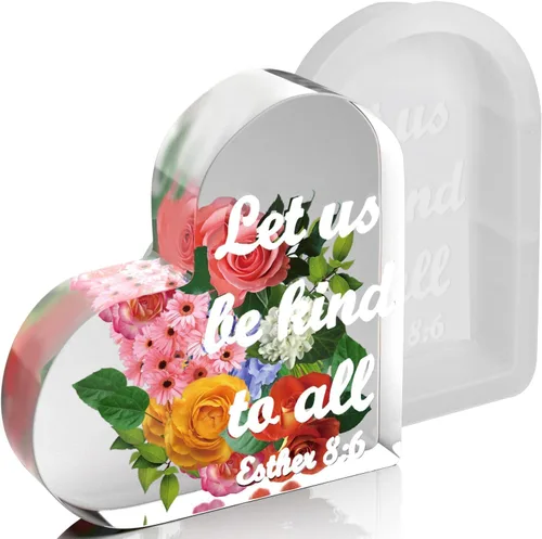 Miniatura 10 de Moldes de Silicona de Resina para Estatua de Hombre y Perro, Moldes de Adornos de Resina Baratijas Decoración del Hogar, Moldes de Silicona
