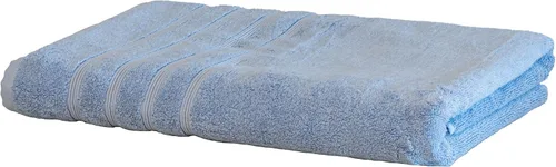 Miniatura 57 de Mosobam Juego de 4 toallas turcas de lujo de 35 x 70 pulgadas, color gris claro (gris), viscosa de bambú de 24.69 oz/m² y algodón peinado turco