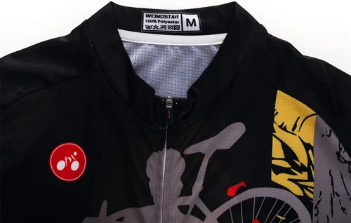 Miniatura 4 de Ciclismo Jerseys Hombres,Mountain Bike Jersey Verano manga corta transpirable Bicicletas Tops Riding Bike Camisas de secado rápido, 1cf0161