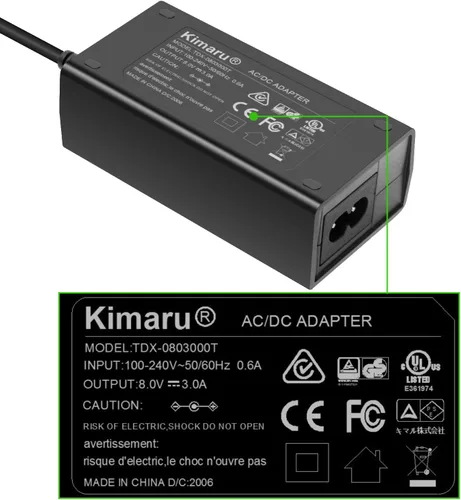 Miniatura 8 de Kit de adaptador de fuente de alimentación AC de batería falsa Kimaru NP-FZ100 para cámaras Sony Alpha A6600 A6700 ZV-E1, FX3 FX30 A7CII ZV-E10II