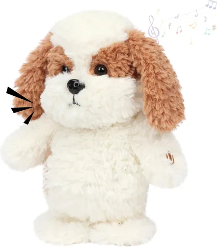 Miniatura 9 de Hopearl Muñeca negra que habla y canta, repite lo que dices, muñeca negra que camina, juguete animado interactivo, eléctrico, regalo de peluche