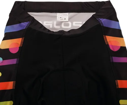 Miniatura 12 de Camiseta de ciclismo para mujer, manga corta y pantalones cortos de ciclismo acolchados para verano