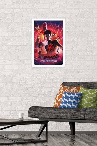 Miniatura 2 de Trends International Marvel Spider-Man: Across The Spider-Verse - Póster estático de pared de una hoja, 22.4 pulgadas de largo x 14.7 pulgadas