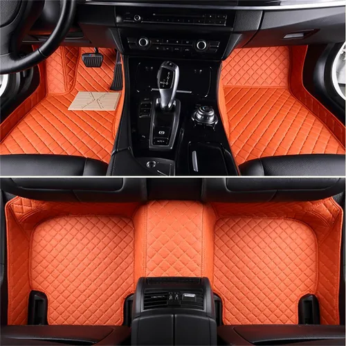 Miniatura 10 de Alfombrillas personalizadas de cuero artificial para automóvil, impermeables, antideslizantes, adecuadas para automóviles, SUV, camionetas, protegen