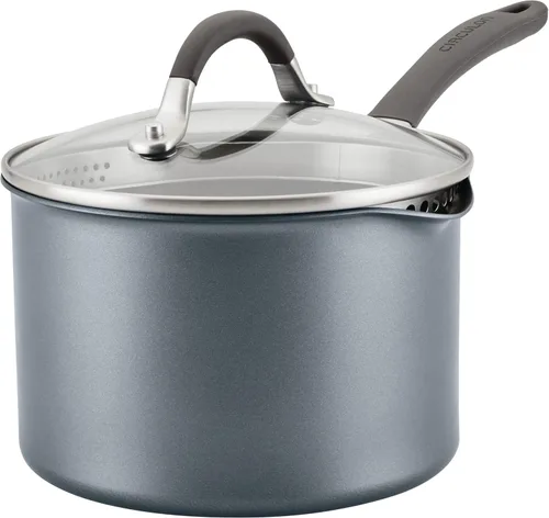 Miniatura 23 de Circulon Serie A1 con juego de sartenes antiadherentes de inducción ScratchDefense, juego de 6 sartenes de cocina, utensilios de cocina