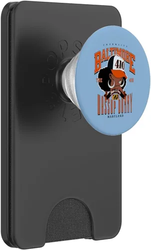 Miniatura 8 de Repping Baltimore 410 Melanin Pride PopSockets Adhesive PopGrip
