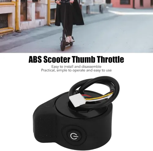 Miniatura 2 de SYH&AQYE Acelerador de pulgar para scooter eléctrico, acelerador de dedo de control de velocidad de alta sensibilidad, accesorios de acelerador