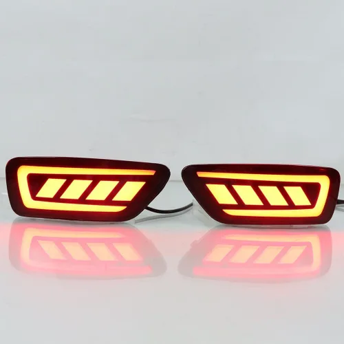 Miniatura 4 de Compatible con Jeep Compass 2011-2016, Jeep Grand Cherokee 2011-2021, Dodge Journey 2011-2017, luz de parachoques LED, luz de freno, luz antiniebla
