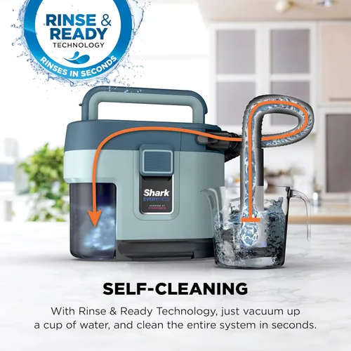 Miniatura 5 de Shark EveryMess VX101 - Aspiradora húmeda 3 en 1, aspiradora seca y eliminador de manchas con tecnología StainForce, perfecto para hogares, mascotas