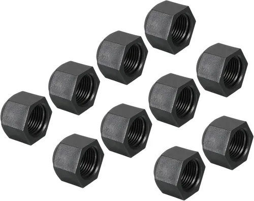 Miniatura 11 de PATIKIL Tapón de plástico de 5/8 pulgadas, rosca hembra 7/8-14UNF, 5 piezas de 45 grados SAE Flare tubo de montaje de válvula tapón para aire