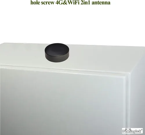 Miniatura 4 de Antena mimo SMA para exteriores de 3.2 pulgadas de diámetro de 6.5 pies 4G LTE, compatible con estación de carga de enrutador, telemetría, máquinas