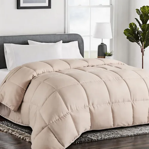 Miniatura 20 de COHOME Edredón de tamaño California King, relleno de edredón alternativo acolchado para todas las estaciones, edredón GentleSoft de hotel de lujo