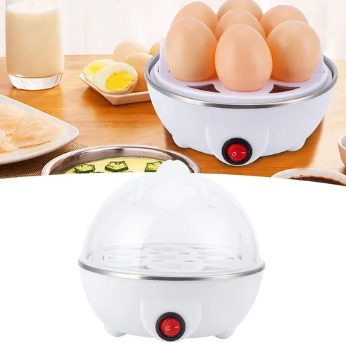 Miniatura 3 de Cocedor de huevos, máquina de caldera de huevos, olla de huevos hervidos, vapor de huevos, caldera eléctrica de huevos multifuncional, mini cocina