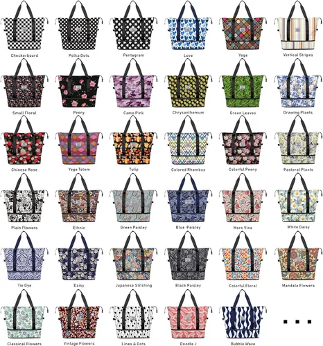 Miniatura 2 de NPBAG Bolsa de viaje para mujer bolsa de mano grande expandible para fin de semana bolsa de entrenamiento de gimnasio bolsa de noche bolsa