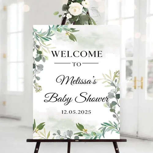 Miniatura 15 de Letrero personalizado de Baby In Bloom, letreros de bienvenida para baby shower, decoraciones de baby shower, baby shower, letrero de bebé