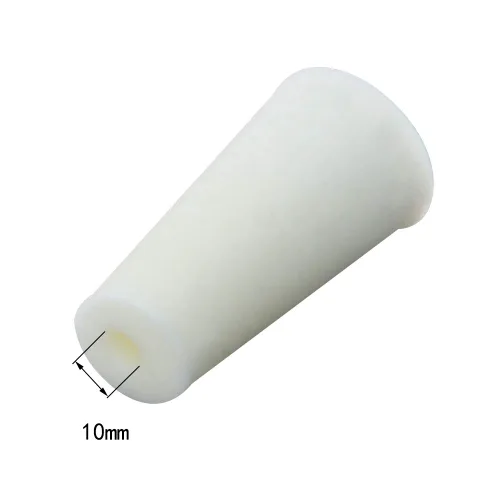 Miniatura 2 de Bettomshin Tapón cónico de silicona Carboy, adecuado para orificios de 3/8 pulgadas de diámetro, para elaboración casera, cerveza, vino, kombucha