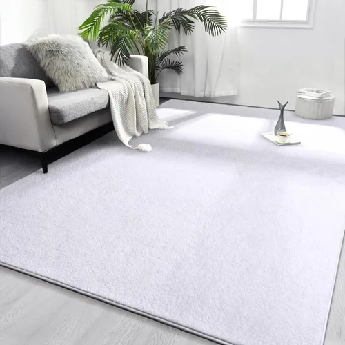 Miniatura 18 de FlyDOIT Alfombras redondas para dormitorio, sala de estar, 4 x 4, color azul marino, súper suaves, cómodas, gruesas de espuma viscoelástica