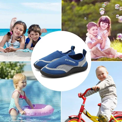 Miniatura 6 de CIOR Zapatos de agua para niños pequeños, zapatos acuáticos para piscina, playa, deportes deportivos para niñas y niños