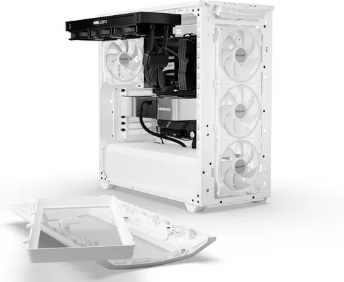 Miniatura 8 de be quiet! Shadow Base 800 FX - ARGB - Ventiladores PWM de 140mm con 4 Alas de Luz - Carcasa para PC gamer Mid-Tower - Soporte para radiadores