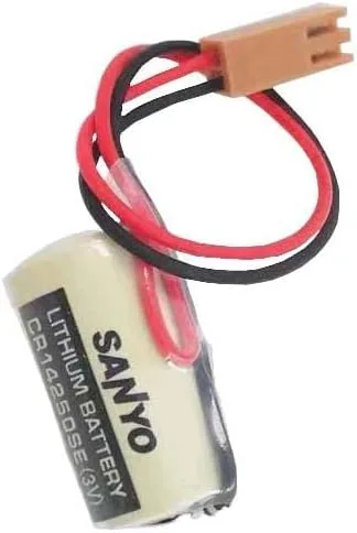Miniatura 3 de (10 piezas) CR14250SE 3V PLC batería de litio para fuente de alimentación de respaldo SANYO AB 1747-BA