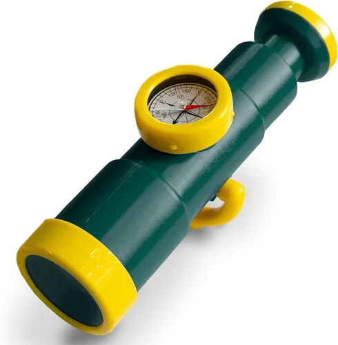 Miniatura 2 de Swing-N-Slide WS 4665 Telescopio sin aumento con accesorio de columpio de brújula, azul y amarillo