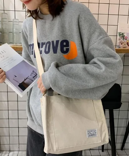 Miniatura 5 de Bolso de mano para mujer, pequeño bolso de mano, elegante bolso de mano para mujer, bolso de pana hobo de moda, bolso cruzado de mano