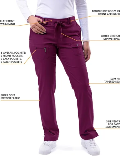 Miniatura 3 de Adar Pro Scrubs para mujer - Pantalones de yoga ajustados