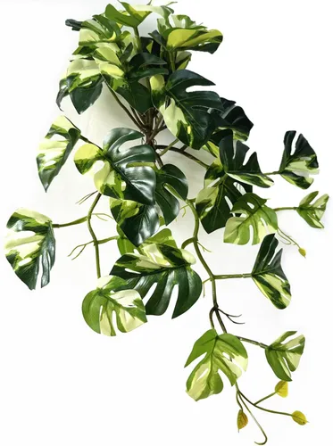 Miniatura 11 de Sauce llorón falso, plantas colgantes artificiales de plástico, hojas verdes, plantas de vid sintética, guirnalda de hiedra para el hogar
