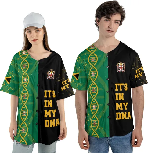 Miniatura 6 de Camiseta de béisbol de Jamaica con nombre personalizado, camiseta jamaicana personalizada, uniforme de orgullo de Jamaica, unisex, S-5XL