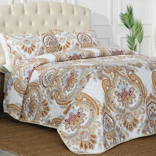 Miniatura 15 de Mellanni - Juego de cubrecama para cama individual con funda de almohada - Tecnología de acolchado ultrasónico - Juego de edredón de 2 piezas de Gris