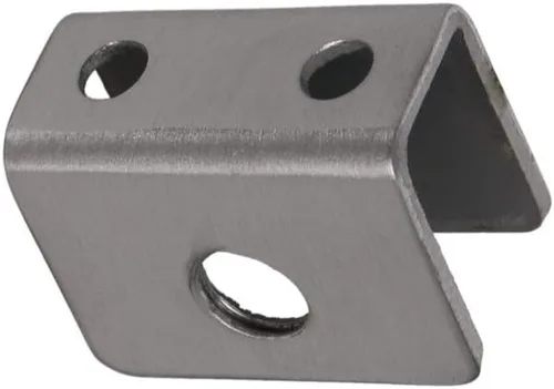 Miniatura 2 de Soporte de estante de vidrio ajustable de acero inoxidable, soporte de clip de abrazadera de gabinete de puerta rectangular para 0.236-0.315 in