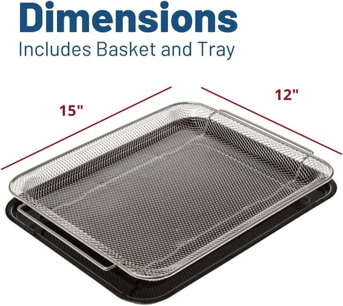 Miniatura 4 de GE Appliances - Juego de cesta y bandeja para freír de aire, PM48X120
