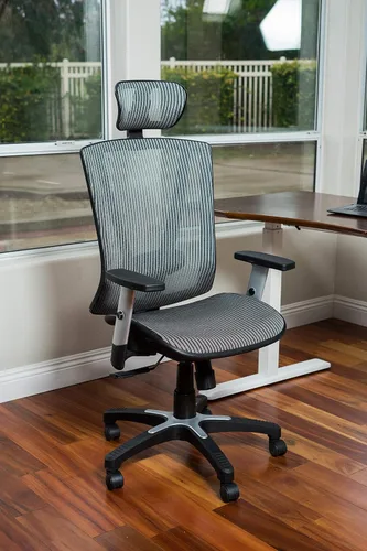 Miniatura 20 de ErgoMax - Silla de oficina ergonómica ajustable verde de 53 pulgadas, silla ergonómica de oficina en casa, silla ergonómica con reposacabezas