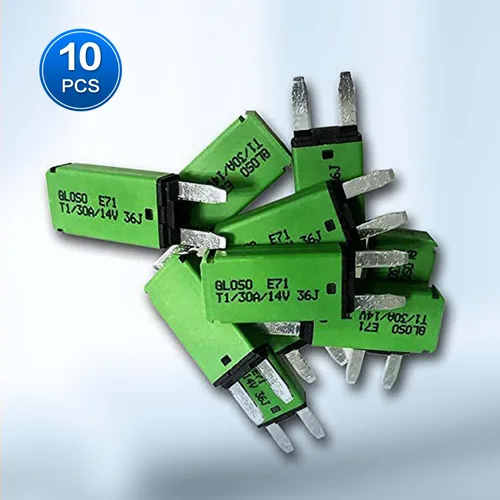 Miniatura 4 de DC 10 piezas 30 Amp auto reset ATM Mini disyuntor (10A-30A) Kit surtido de fusibles de cuchilla para barco, marina, RV, yate, batería, remolque