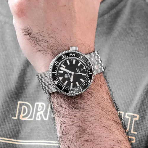 Miniatura 7 de ADDIESDIVE Diver 1000M Mens Dive Watch 45MM Automatic with Exhaust Valve Luminous Synthetic Sapphire Crystal