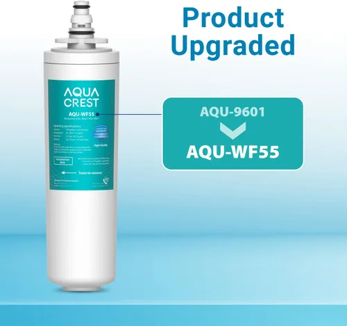 Miniatura 2 de AQUA CREST Filtro de agua 9601, repuesto para Moen 9601 ChoiceFlo 9600, 9602, 9500, 9501, 9502, compatible con grifos de cocina filtrados Moen Sip