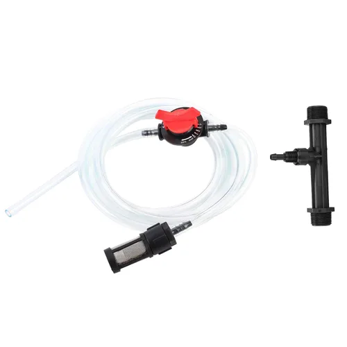 Inyector de fertilizante, Kit de dispositivo de riego de jardín, Kit de tubo de agua con interruptor de inyector de fertilizante G3/4, kit de